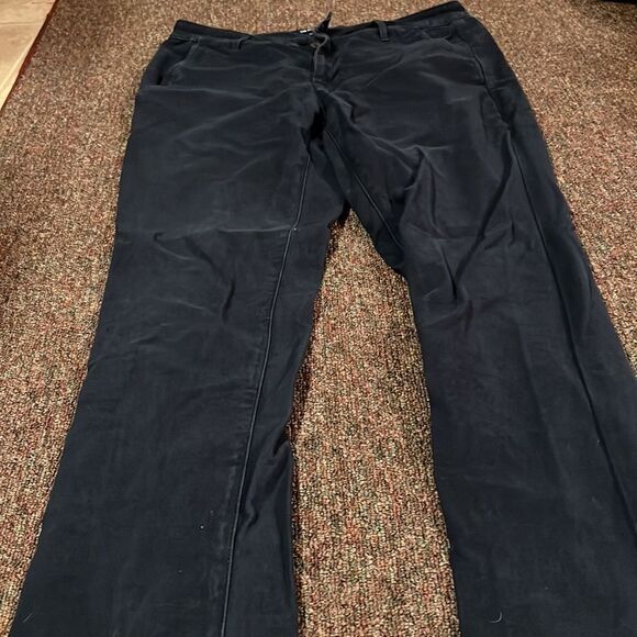 AG Adriano goldschmied navy pants 34 - Picture 4 of 7